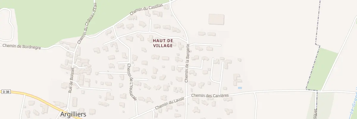 Plan du 5088 Che de la Bergerie à Argilliers