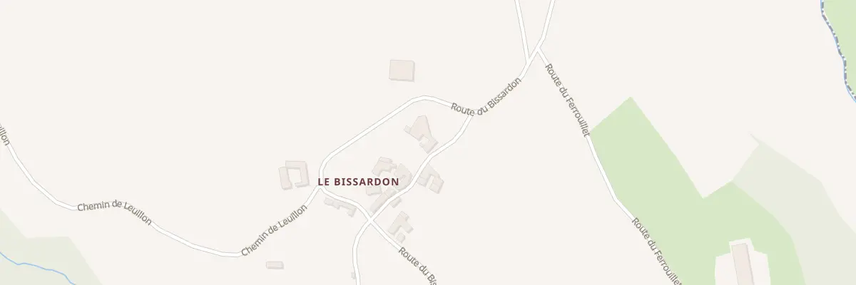 Plan du 5087 Le Bissardon à Saint-Genis-l’Argentière