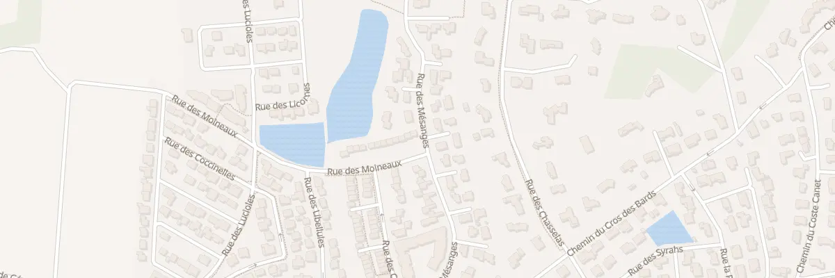Plan du 10 Rue des Moineaux à Bellegarde