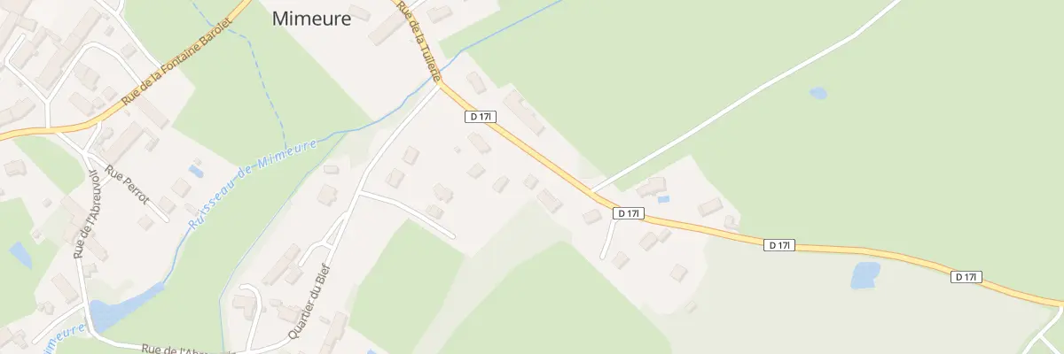 Plan du 4 Rue de la Vieille Cure (mimeur à Mimeure