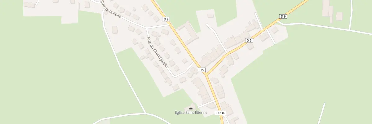 Plan du 191 Rue du Grand Jardin à Rouvroy-sur-Audry