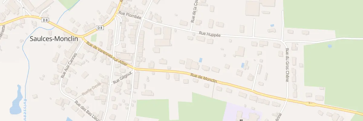 Plan du 22 Rue de Monclin à Saulces-Monclin