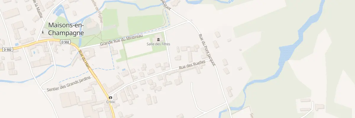 Plan du 21 Rue des Ruelles à Maisons-en-Champagne