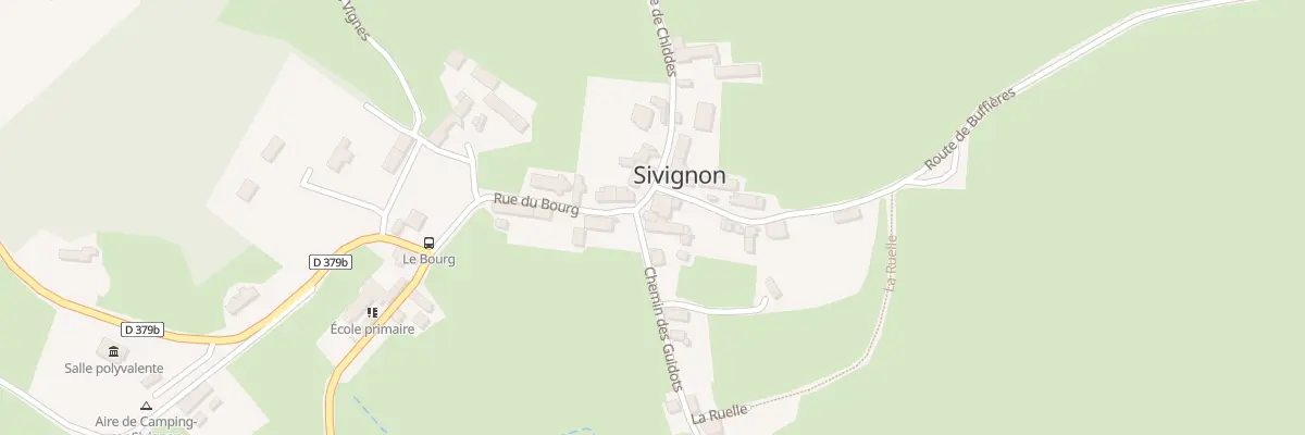 Plan du 5117 Le Bourg à Sivignon
