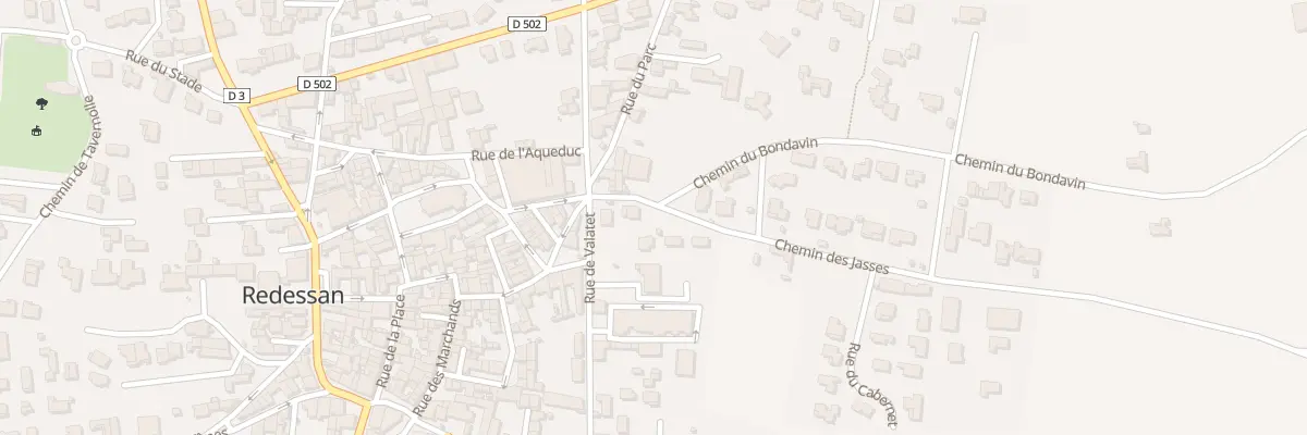 Plan du 8 Rue des Arènes à Redessan