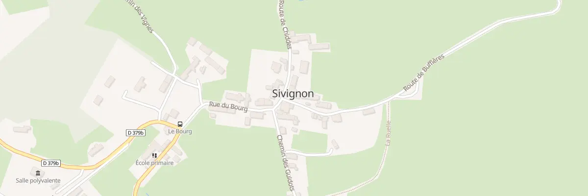 Plan du 5108 Le Bourg à Sivignon