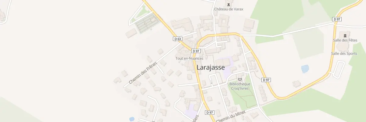 Plan du 24 Imp des Vernes à Larajasse