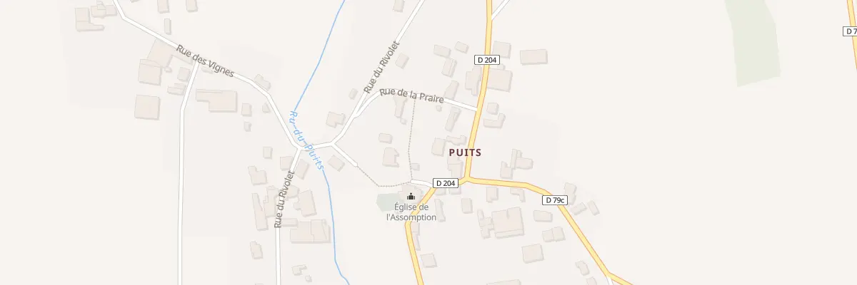 Plan du 10 Rue des Tilleuls à Puits-et-Nuisement