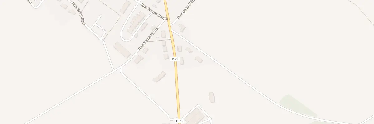 Plan du 11 Rue de la 7eme Div Infanterie à Machault