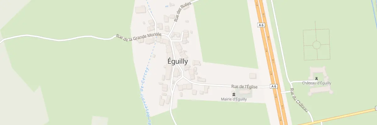 Plan du 8 Rue de l’Abreuvoir à Éguilly
