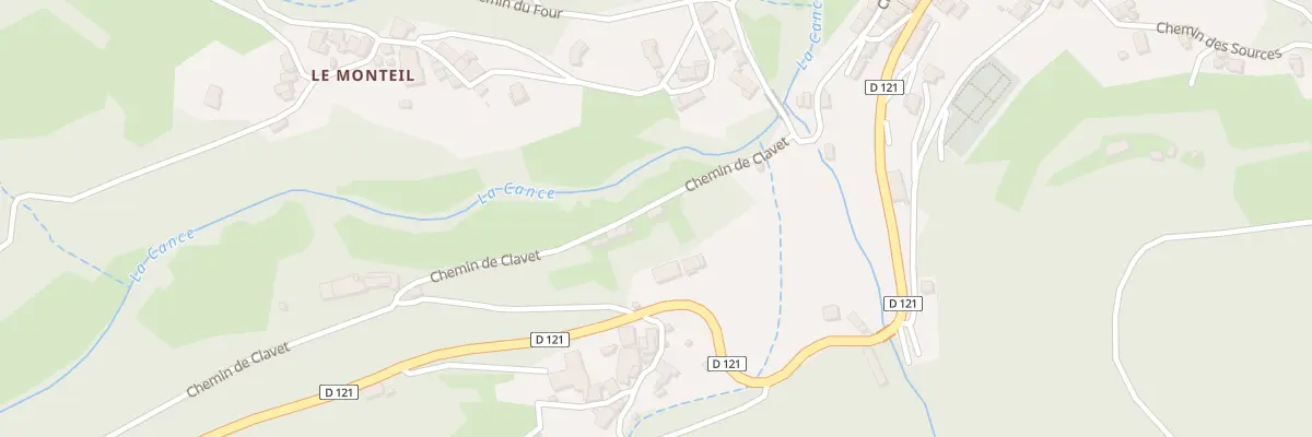 Plan du 5179 Le Village à Saint-Julien-Vocance