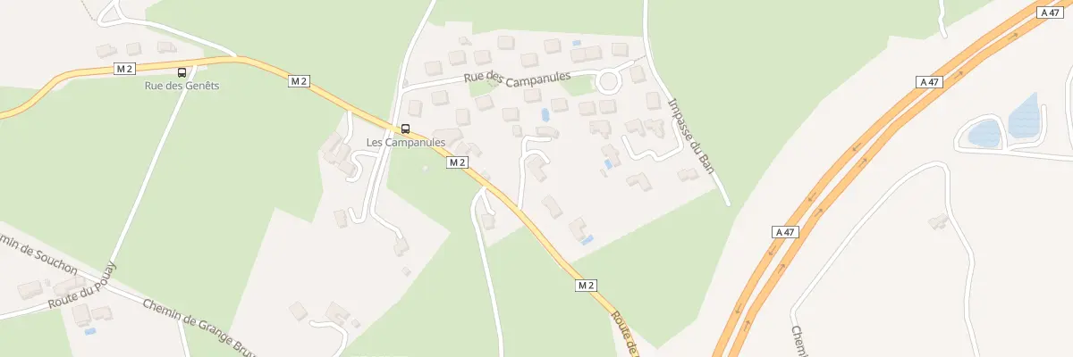 Plan du 49 Rte de Chavanne à Saint-Chamond