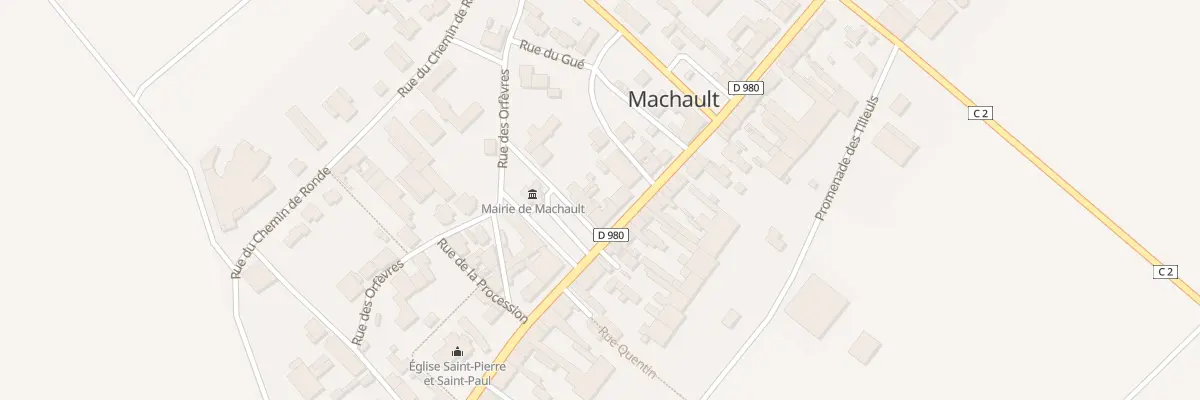 Plan du 4 Rue Jean Baptiste Caque à Machault