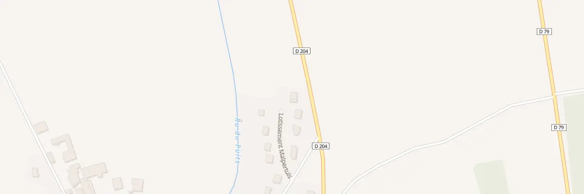 Plan du 8 Lot Malpertuis à Puits-et-Nuisement