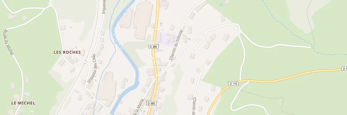 Plan du 85 Che des Chamarasses à Chambost-Allières
