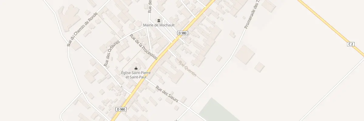 Plan du 5 Rle Quentin à Machault