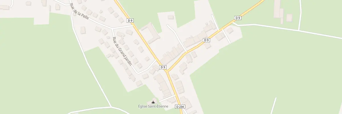 Plan du 33 Rue de l’Enclos à Rouvroy-sur-Audry
