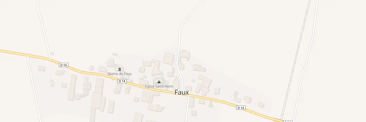 Plan du 21 Rue Haute Lumiere à Faux