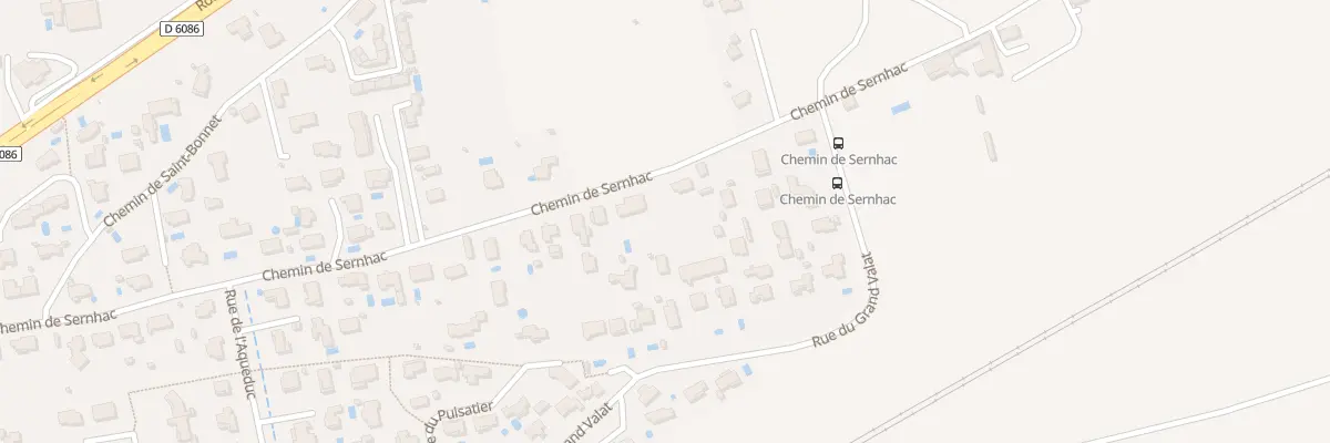 Plan du 730B Che de Sernhac à Bezouce
