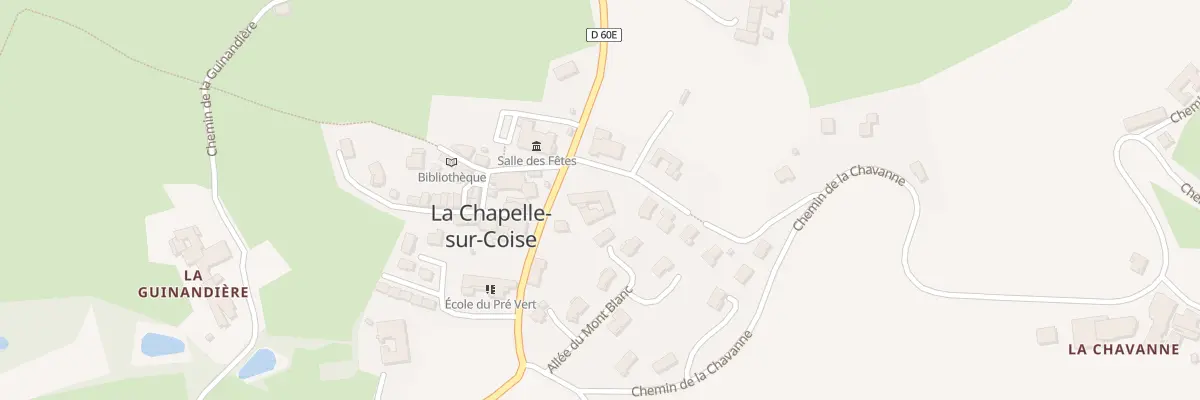 Plan du 5040 La Chavanne à La Chapelle-sur-Coise