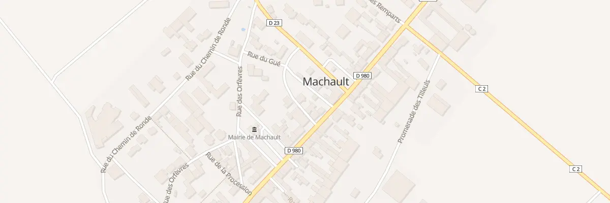 Plan du 2 Rue de Tabure à Machault