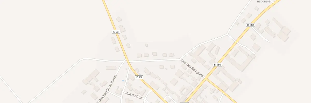 Plan du 8 Rue des Remparts à Machault