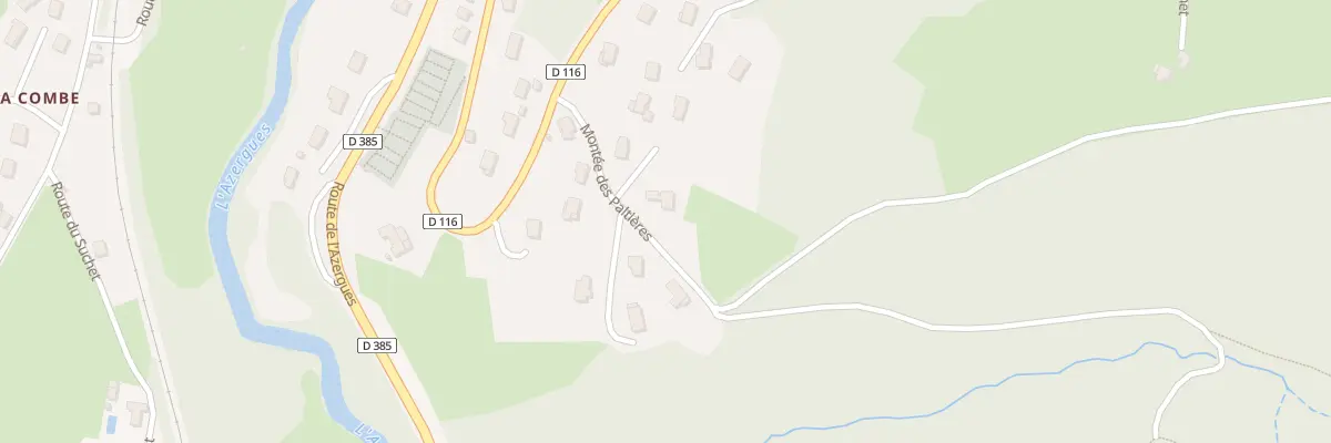 Plan du 30 Imp du Pré à Chambost-Allières