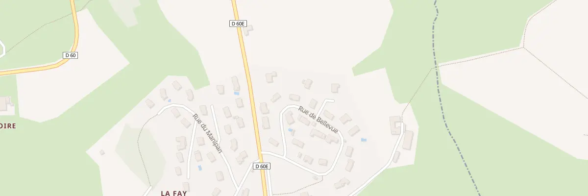 Plan du 290 Rue de Bellevue à La Chapelle-sur-Coise