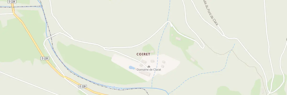 Plan du 5285 Rte du Pont de Clara à Lafarre
