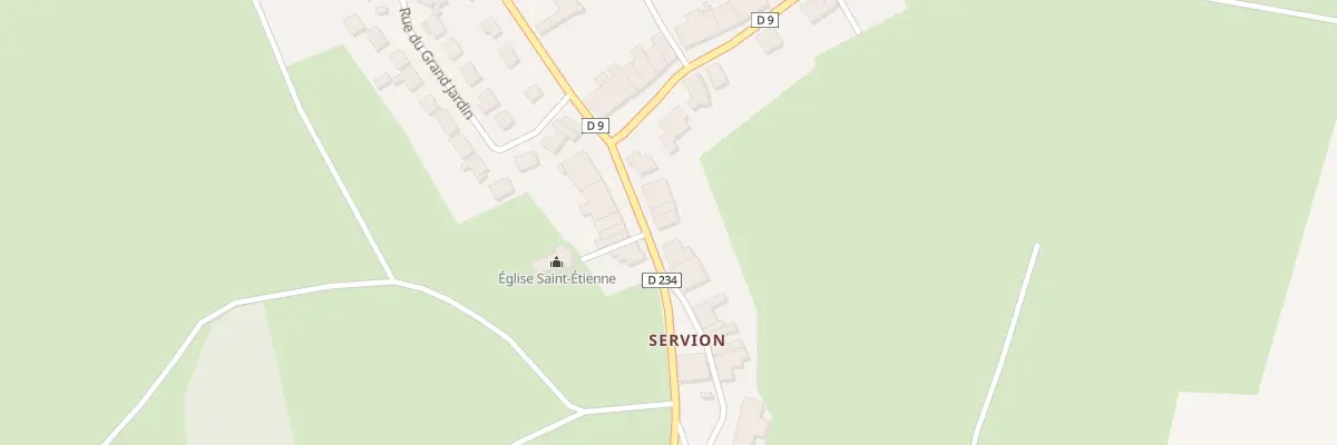 Plan du 77 Rue du Sonru à Rouvroy-sur-Audry