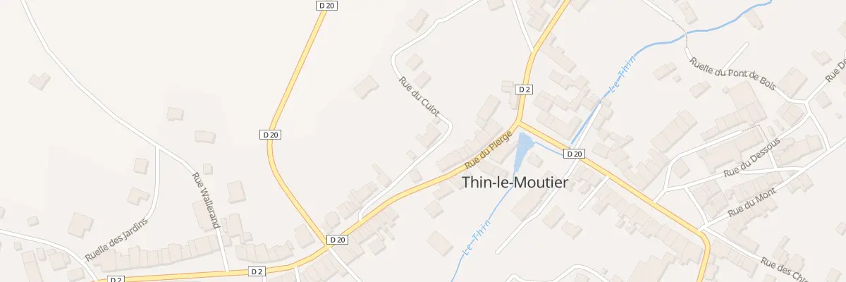 Plan du 5131A Rue du Culot à Thin-le-Moutier