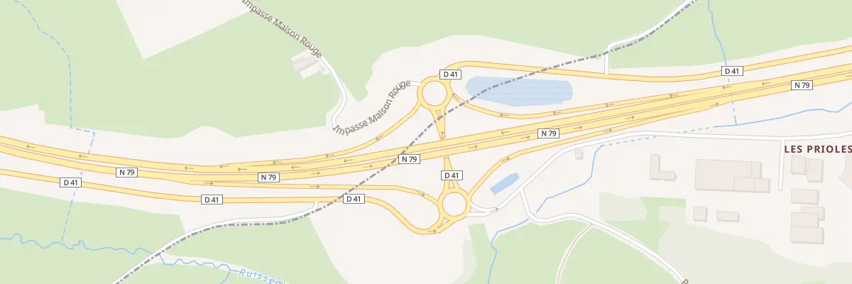 Plan du 5366 Moulin de Trente Sacs à Dompierre-les-Ormes