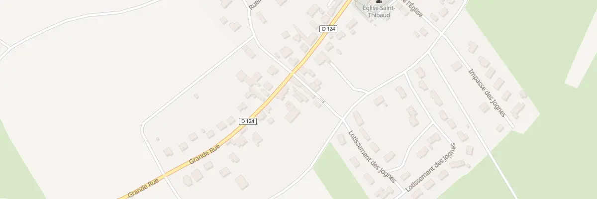Plan du 39 Rue Grande Rue à Saint-Léger-sous-Brienne