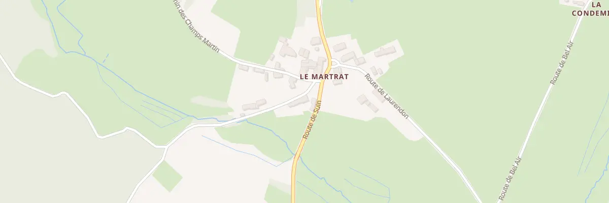 Plan du 5051 Le Martrat à Sivignon