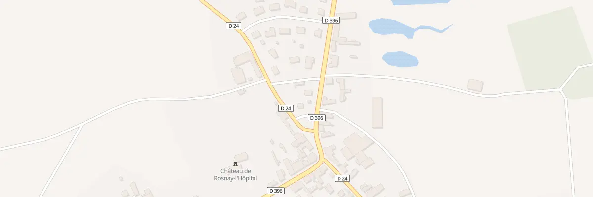 Plan du 2 Fg de Champagne à Rosnay-l’Hôpital