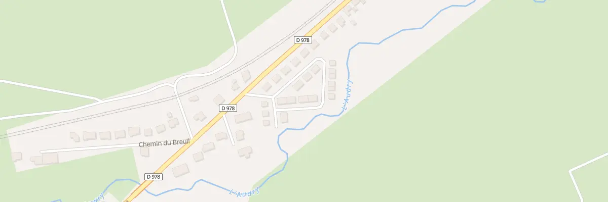 Plan du 105 Rue du Pave à Rouvroy-sur-Audry