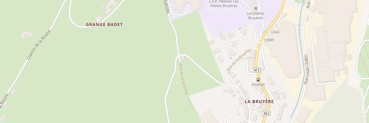 Plan du 23 Rue de la bruyère à Saint-Chamond