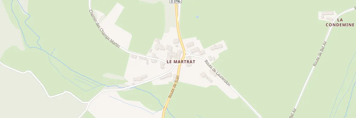 Plan du 5047 Le Martrat à Sivignon