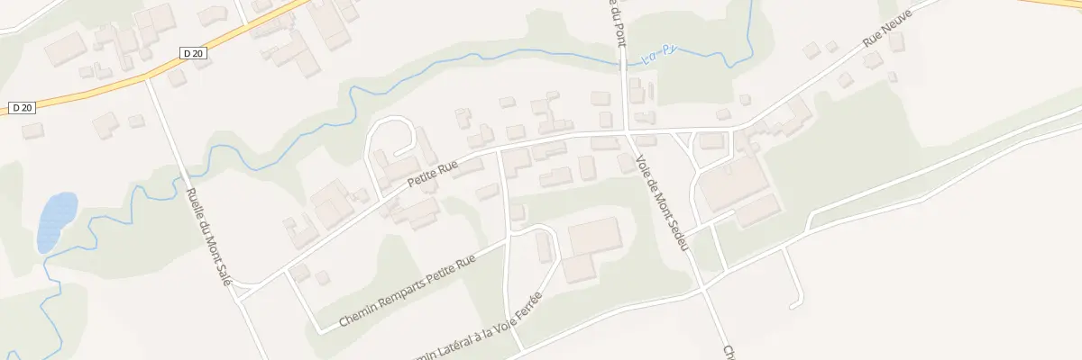 Plan du 5 Ptr Petite Rue à Sainte-Marie-à-Py