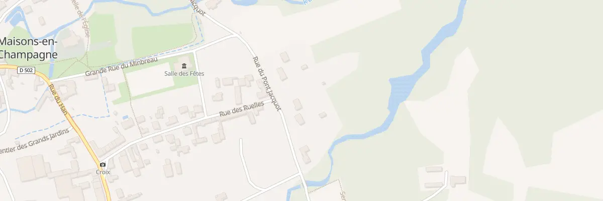 Plan du 21 Rue du Pont Jacquot à Maisons-en-Champagne