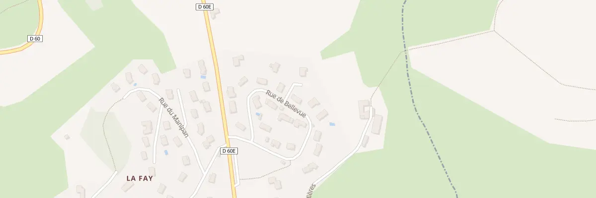 Plan du 240 Rue de Bellevue à La Chapelle-sur-Coise