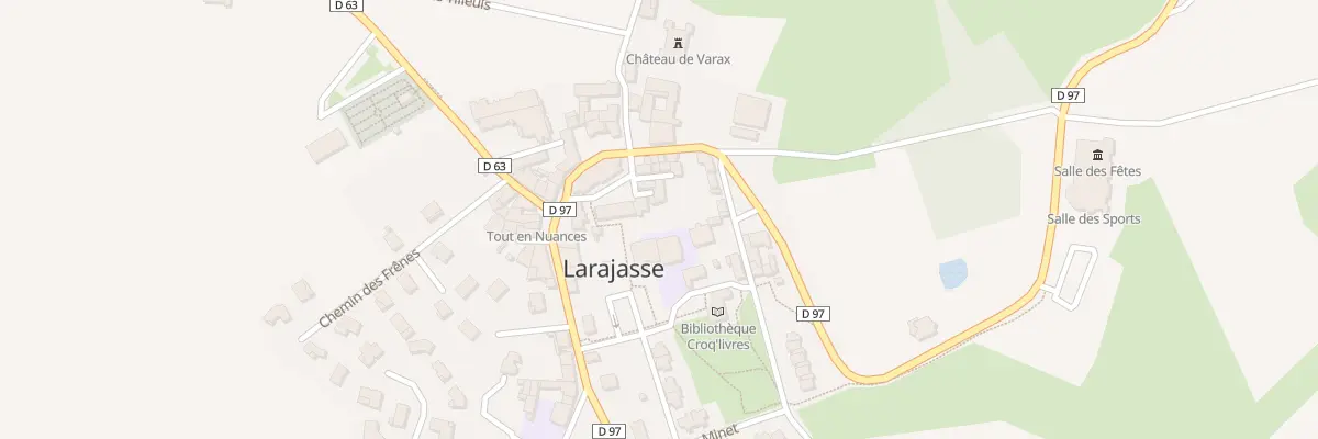 Plan du 18 Pas du Verger à Larajasse