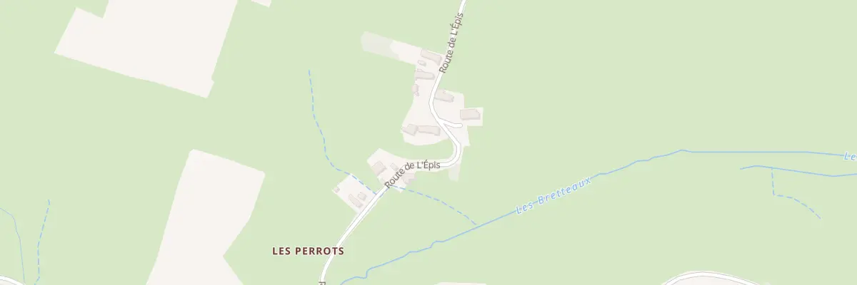 Plan du 4 Rte de L’épis à Saint-Martin-de-Salencey