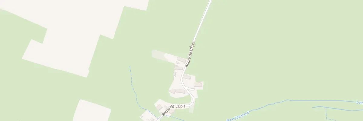 Plan du 2 Rte de L’épis à Saint-Martin-de-Salencey