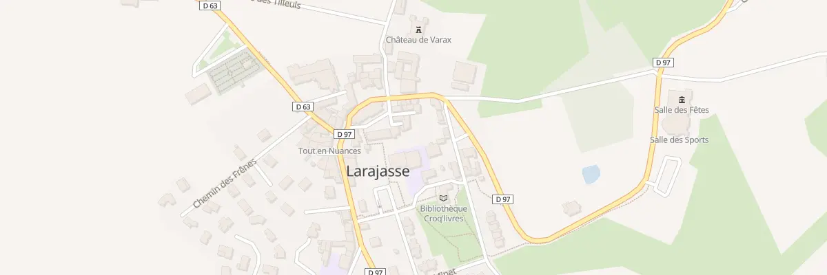 Plan du 14 All des Cerisiers à Larajasse