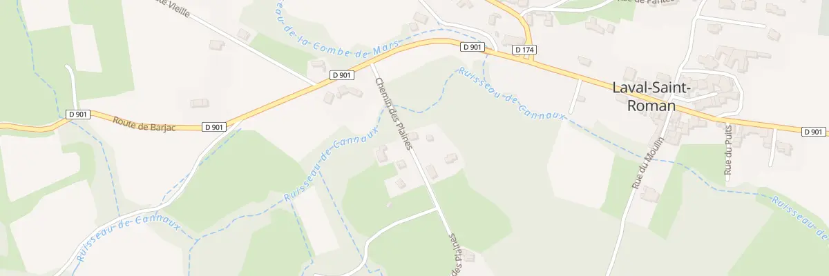 Plan du 5067 Les Camps de Noel à Laval-Saint-Roman