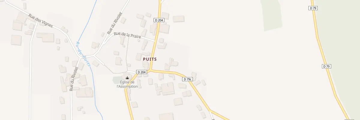 Plan du 3 Rue des Acacias à Puits-et-Nuisement