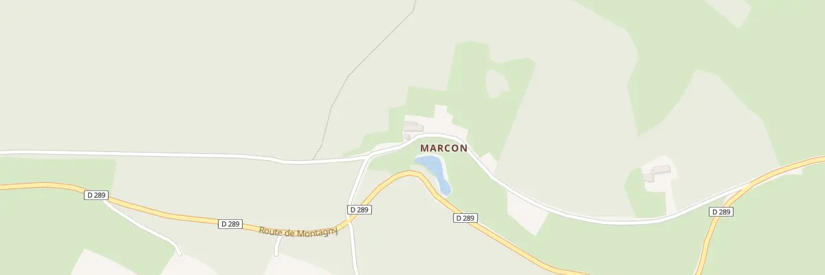 Plan du 440 Che de Champ Canard à Dompierre-les-Ormes