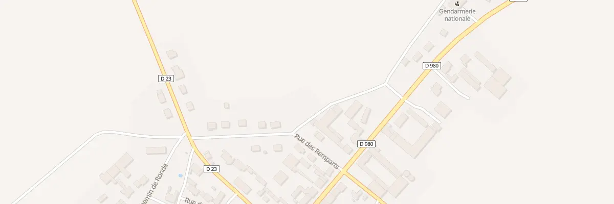 Plan du 21 Rue du Moulin à Machault