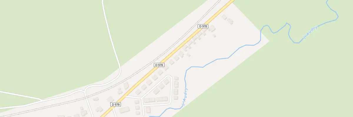 Plan du 674 Rue de la Vallee à Rouvroy-sur-Audry